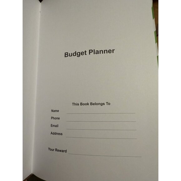 Budget Planner, UpUGo Monthly Accounts Book and B5 (6.97×10.04Inch), Rosegold - Picture 2 of 9